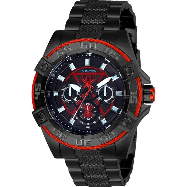 Invicta Women's 27297 Marvel Black Widow Black Stainless Steel Watch