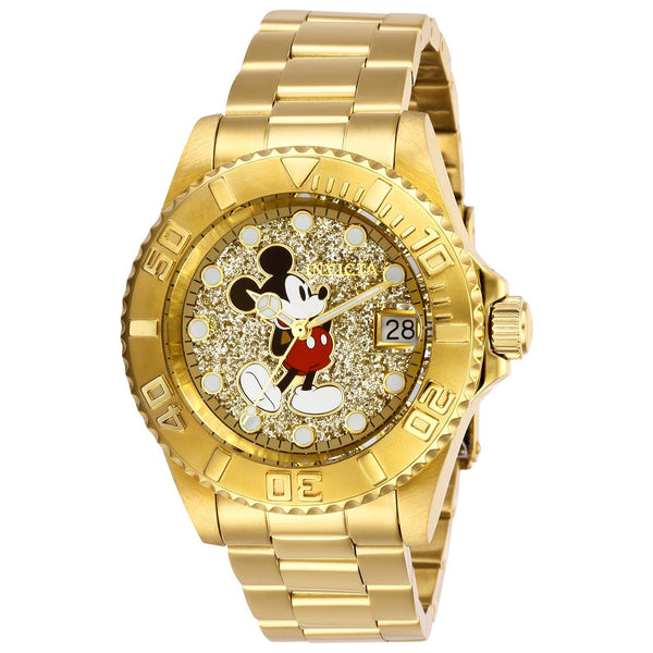 Invicta Women's 27383 Mickey Mouse Gold-Tone Stainless Steel Watch