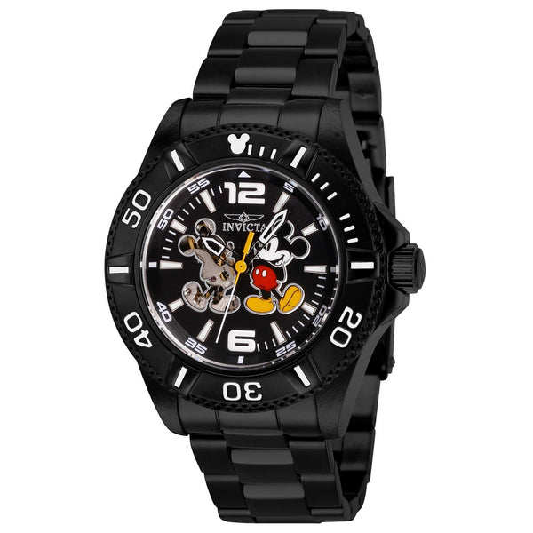 Invicta Men's 27410 Mickey Mouse Black Stainless Steel Watch