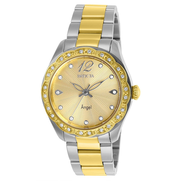 Invicta Women's 27447 Angel Gold-Tone and Silver Stainless Steel Watch