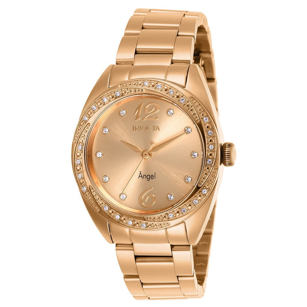 Invicta Women's 27459 Angel Rose-Tone Stainless Steel Watch