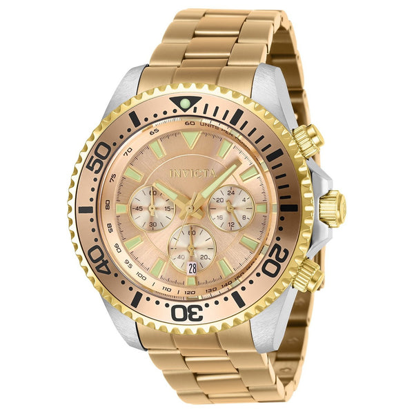 Invicta Men's 27475 Pro Diver Rose-Tone Stainless Steel Watch