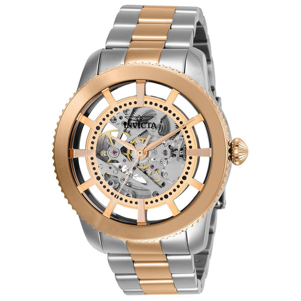 Invicta Men's 27553 Objet D Art Rose-Tone and Silver Stainless Steel Watch