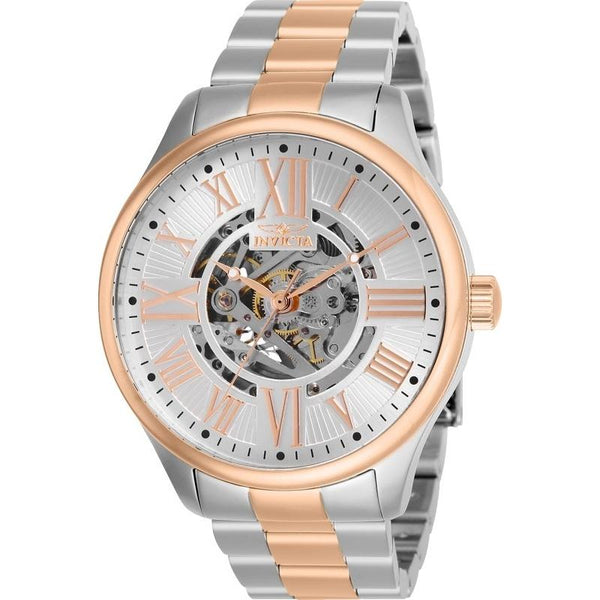 Invicta Men's 27558 Objet D Art Rose-Tone and Silver Stainless Steel Watch
