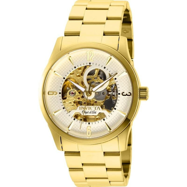 Invicta Men's 27583 Objet D Art Automatic Gold-Tone Stainless Steel Watch