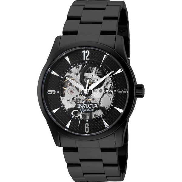 Invicta Men's 27585 Objet D Art Automatic Black Stainless Steel Watch