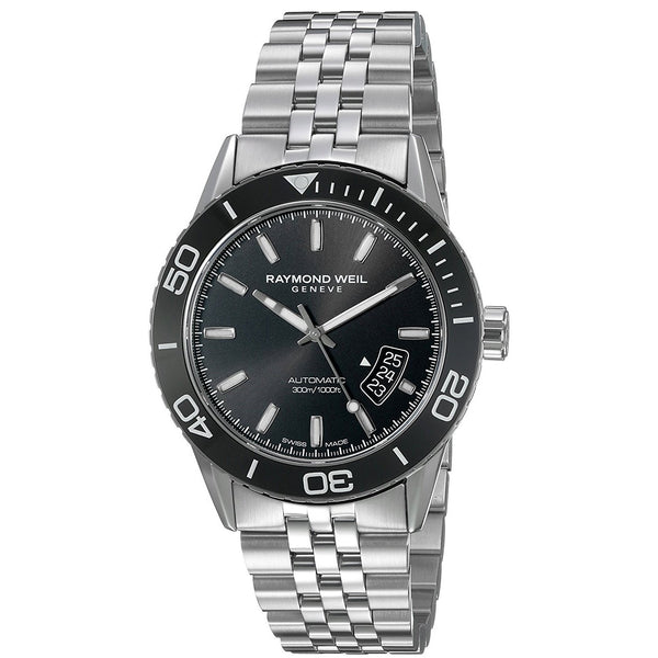 Raymond Weil Men's 2760-ST1-20001 Freelancer Automatic Stainless Steel Watch