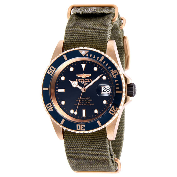 Invicta Men's 27628 Automatic Black Canvas Watch