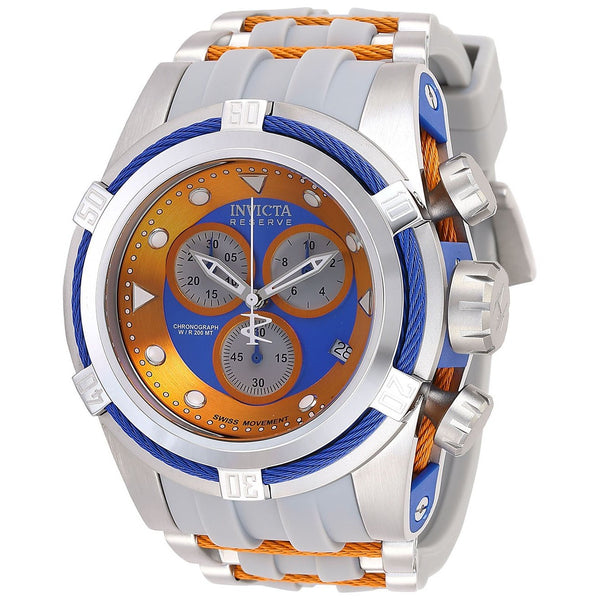 Invicta Men's 27642 Reserve Bolt Zeus Grey Silicone Watch