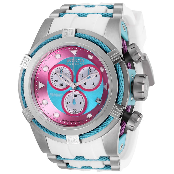 Invicta Men's 27643 Reserve Bolt Zeus White Silicone Watch
