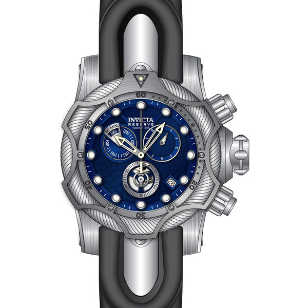 Invicta Men's 27703 Reserve Venom Black Silicone Watch