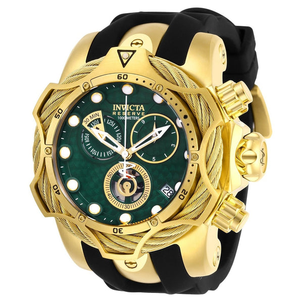 Invicta Men's 27706 Reserve Venom Black Silicone Watch