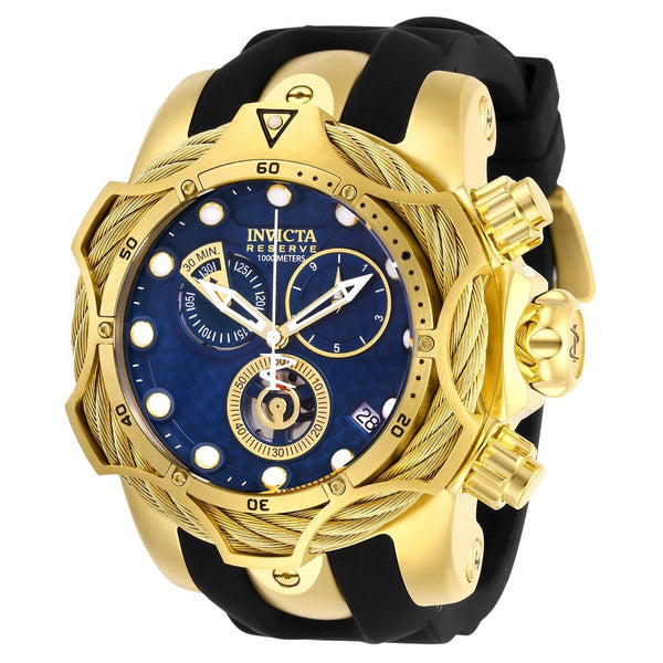 Invicta Men's 27707 Reserve Venom Black Silicone Watch