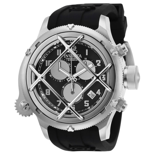 Invicta Men's 27723 Russian Diver Black Silicone Watch