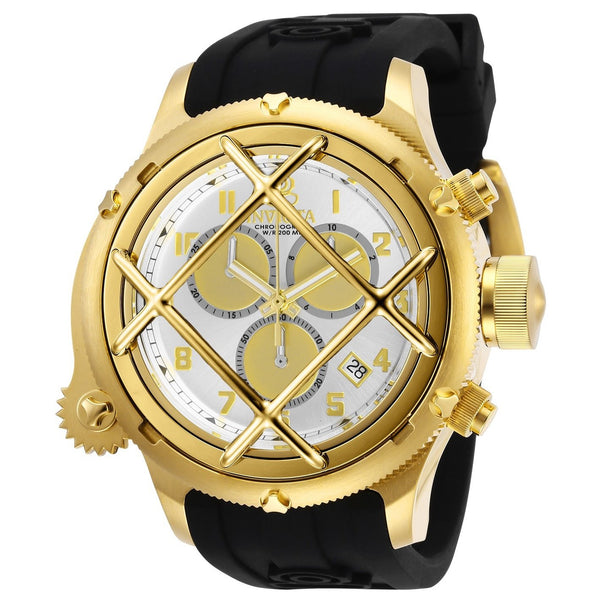 Invicta Men's 27725 Russian Diver Black Silicone Watch