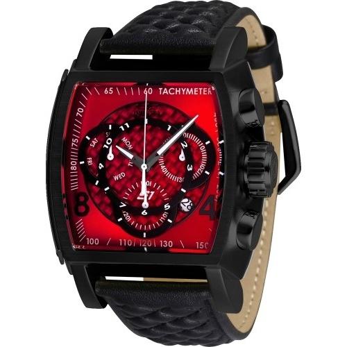 Invicta Men's 27926 S1 Rally Black Leather Watch