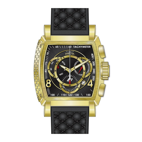 Invicta Men's 27932 S1 Rally Black Leather Watch