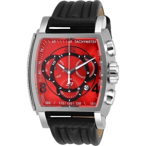 Invicta Men's 27938 S1 Rally Black Leather Watch