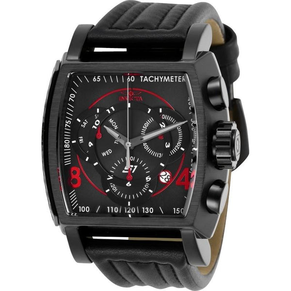 Invicta Men's 27947 S1 Rally Black Leather Watch