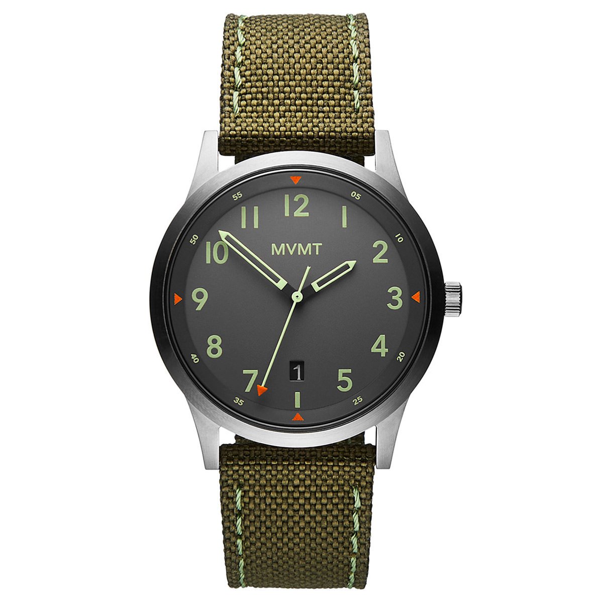MVMTAT Green Men's Watch, 41mm