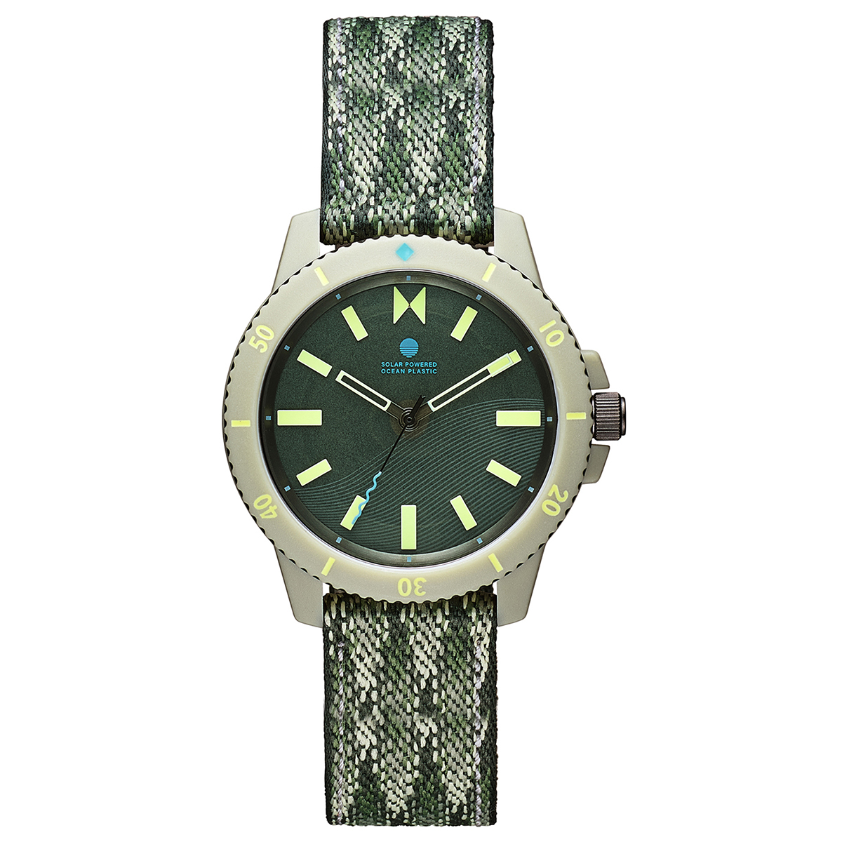 MVMTAtlantic Green Solar Unisex Watch, 38mm