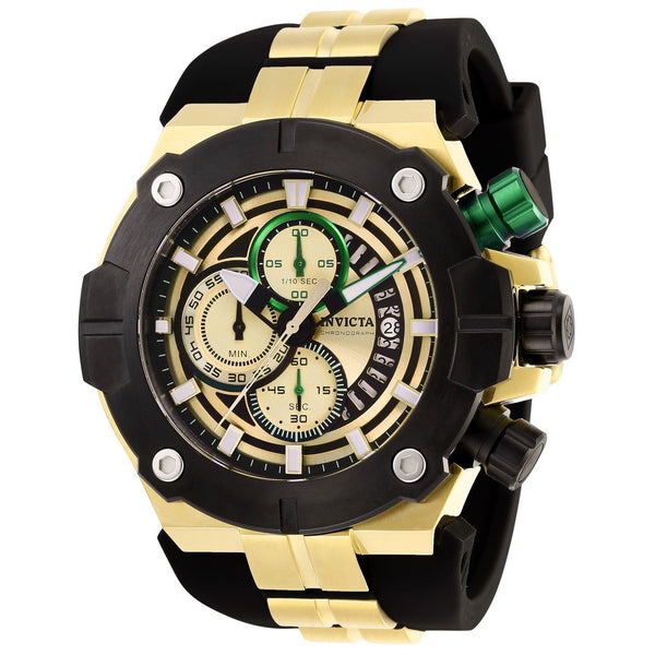 Invicta Men's 28051 Sea Hunter Black Silicone Watch