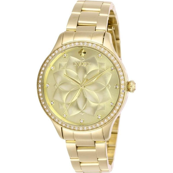 Invicta Women's 28056 Wildflower Gold-Tone Stainless Steel Watch