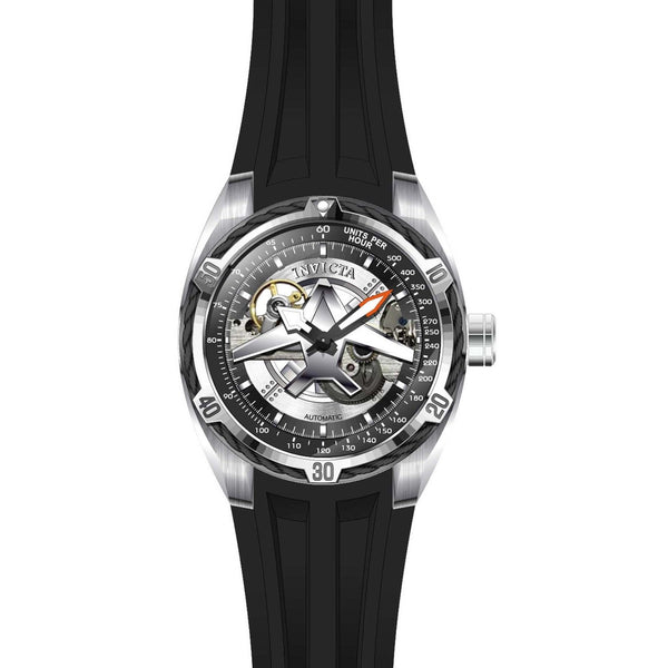 Invicta Men's 28167 Aviator Black Stainless Steel Watch