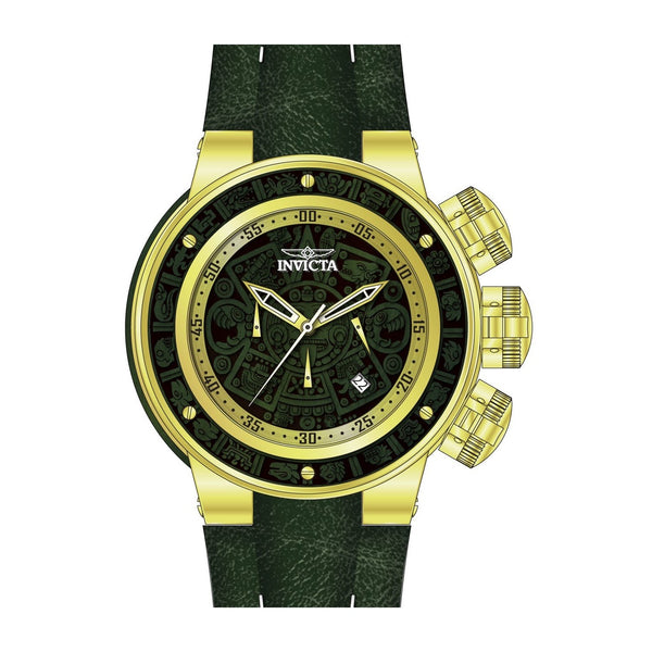 Invicta Men's 28245 Subaqua Green Leather Watch