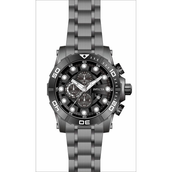 Invicta Men's 28268 Sea Hunter Gunmetal Stainless Steel Watch