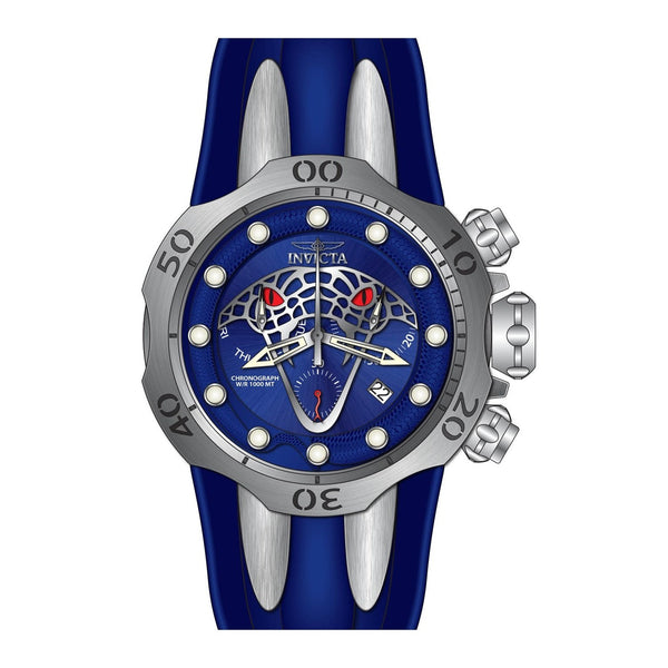 Invicta Men's 28383 Venom Venom Blue Silicone Watch