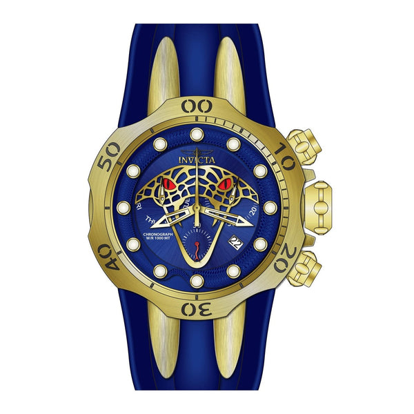 Invicta Men's 28388 Venom Venom Blue Silicone Watch