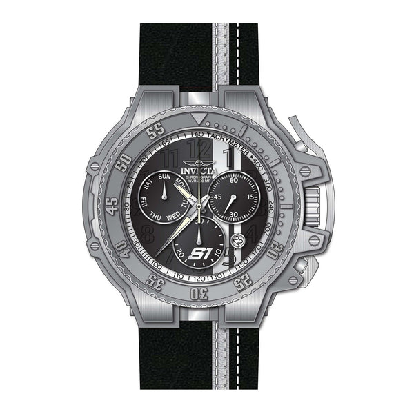 Invicta Men's 28395 S1 Rally Black Leather Watch