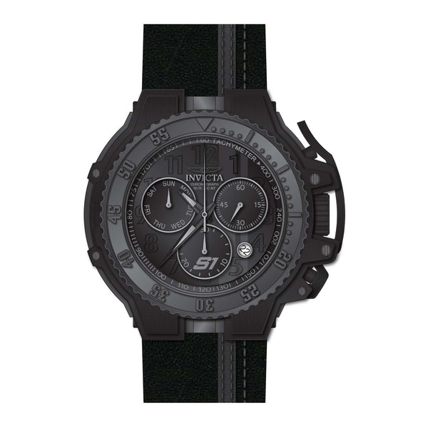 Invicta Men's 28402 S1 Rally Black Leather Watch