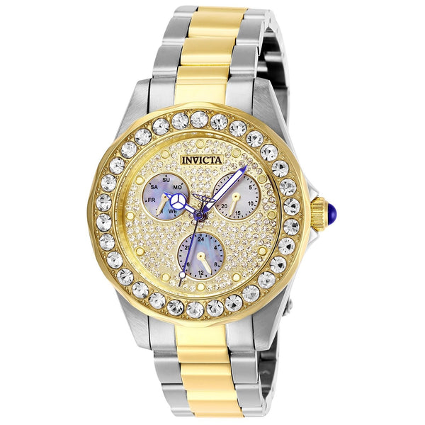 Invicta Women's 28459 Angel Gold-Tone and Silver Stainless Steel Watch