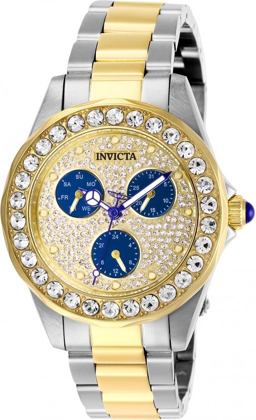 Invicta Women's 28460 Angel Gold-Tone and Silver Silver Watch