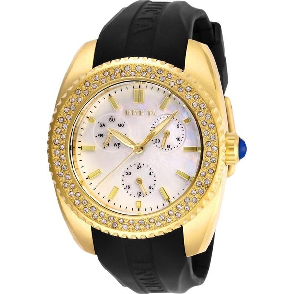 Invicta Women's 28489 Angel Black Silicone Watch