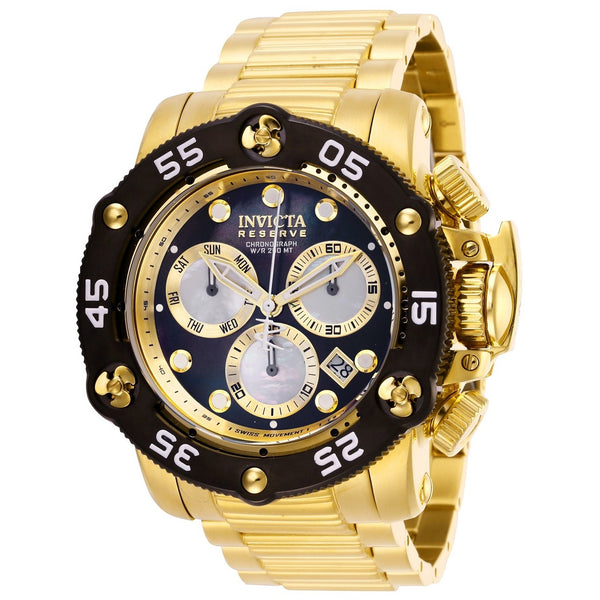 Invicta Men's 28552 Reserve Propeller Gold-Tone Stainless Steel Watch