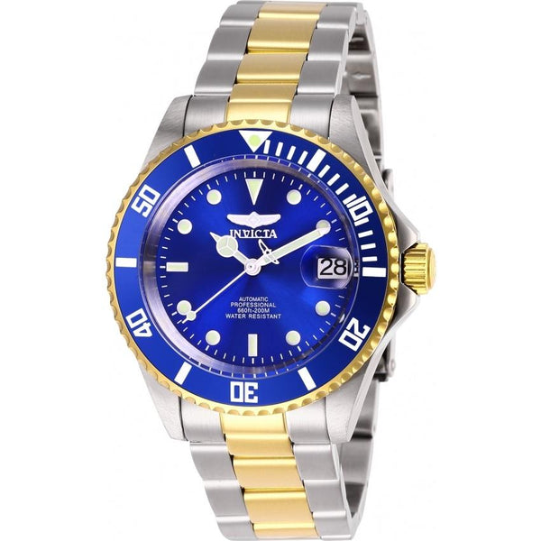 Invicta Men's 28662 Pro Diver Invicta Connection Automatic Gold-Tone and Silver Stainless Steel Watch