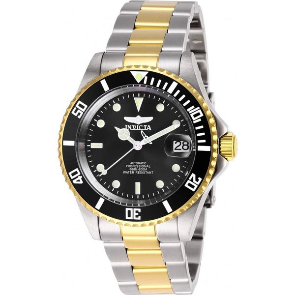 Invicta Men's 28663 Pro Diver Invicta Connection Automatic Gold-Tone and Silver Stainless Steel Watch