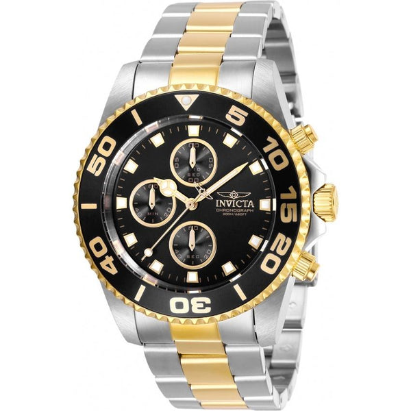Invicta Men's 28691 Pro Diver Invicta Connection Gold-Tone and Silver Stainless Steel Watch