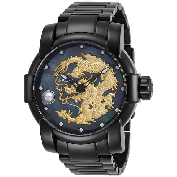 Invicta Men's 28707 Speedway Automatic Black Stainless Steel Watch