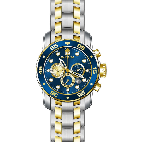 Invicta Men's 28718 Pro Diver Scuba Gold-Tone and Silver Stainless Steel Watch