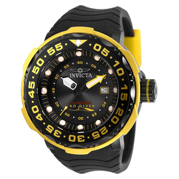 Invicta Men's 28786 Pro Diver Automatic Black Silicone Watch