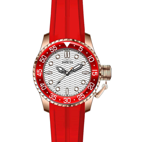 Invicta Men's 28810 Pro Diver Scuba Pro Orange Silicone Watch