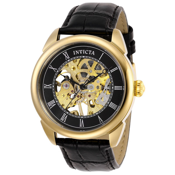 Invicta Men's 28811 Specialty Mechanical Black Leather Watch