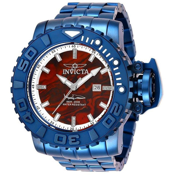 Invicta Men's 29016 Sea Hunter Blue Stainless Steel Watch