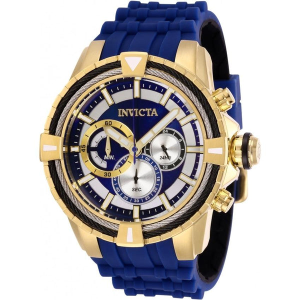 Invicta Men's 29078 Bolt Chronograph Blue Silicone Watch