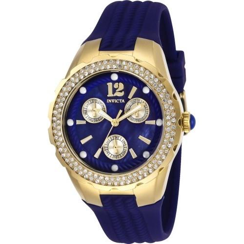 Invicta Women's 29087 Angel Blue Silicone Watch