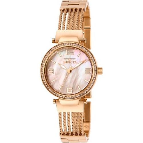 Invicta Women's 29144 Bolt Rose-Tone Stainless Steel Watch